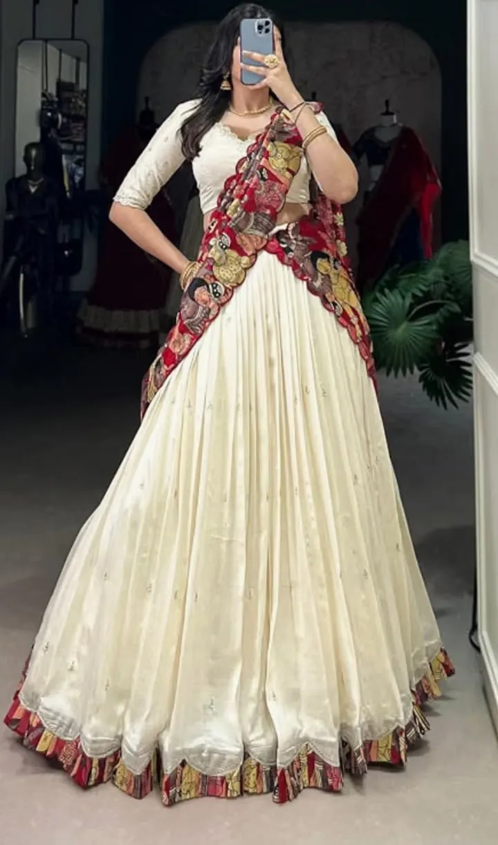 The Half-Saree Dupatta Twist