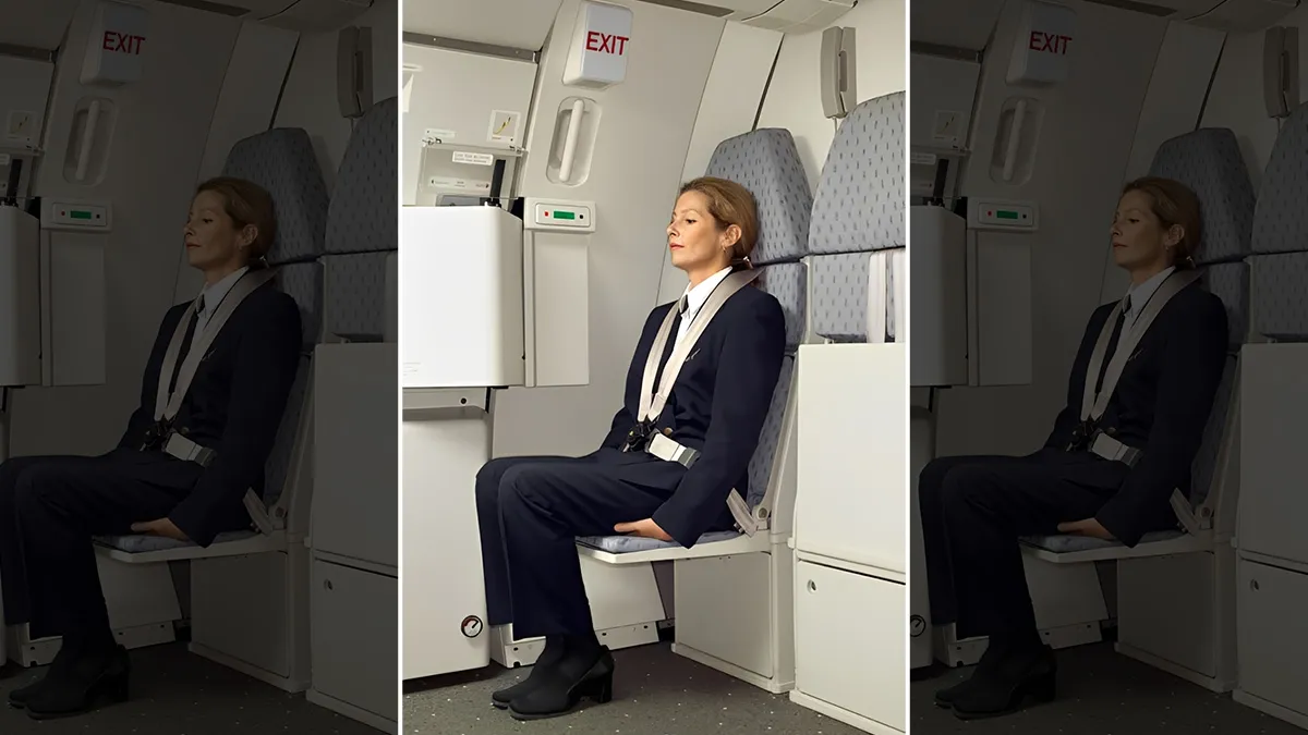 Ever Wondered Why Flight Attendants Sit On Their Hands During Takeoff And Landing? Facts Explained