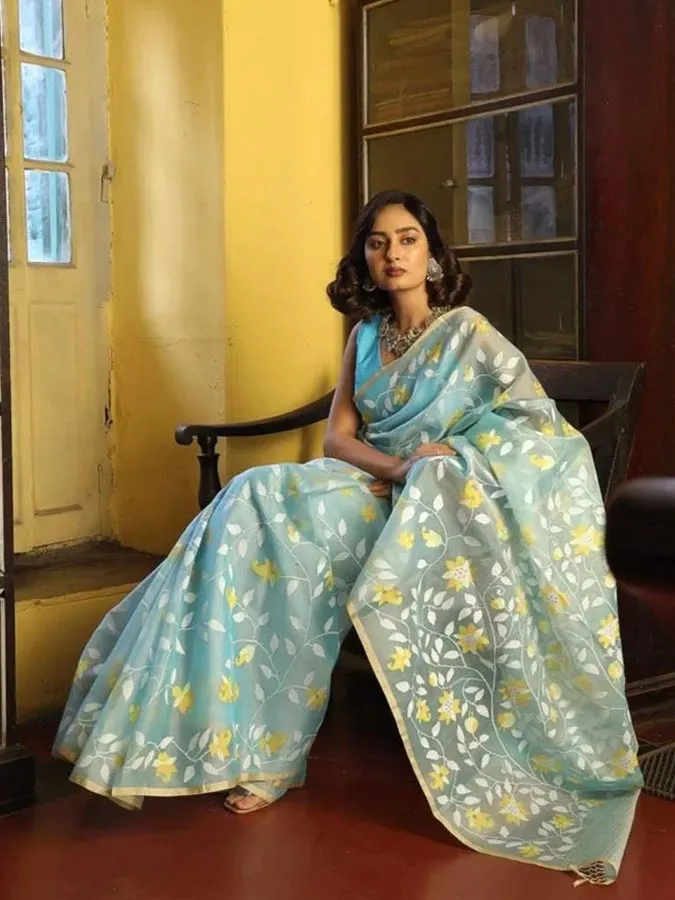 Muslin Saree