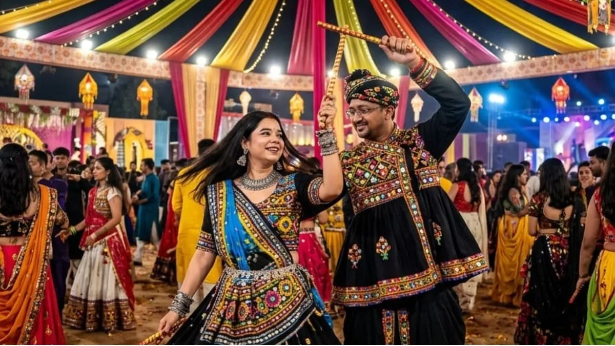 Navratri AI Couple Photo Prompts 2026