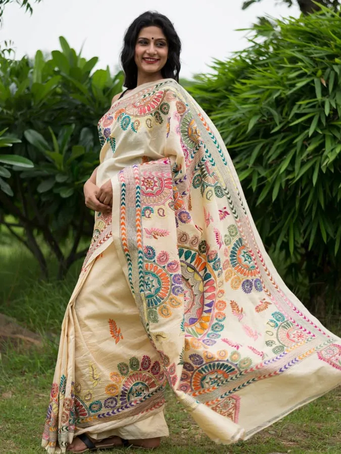 The Kantha Saree