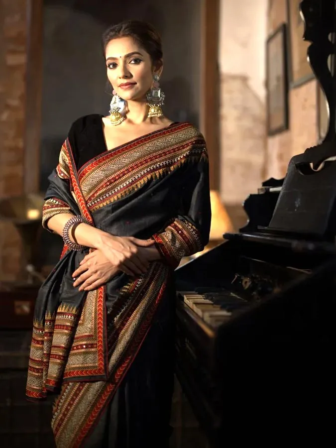 The Tussar Silk Saree