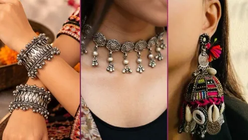 Oxidised Jewellery For Garba