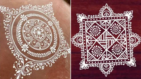 Durga Puja Alpona Designs: 9 Simple Patterns To Adorn Your Homes
