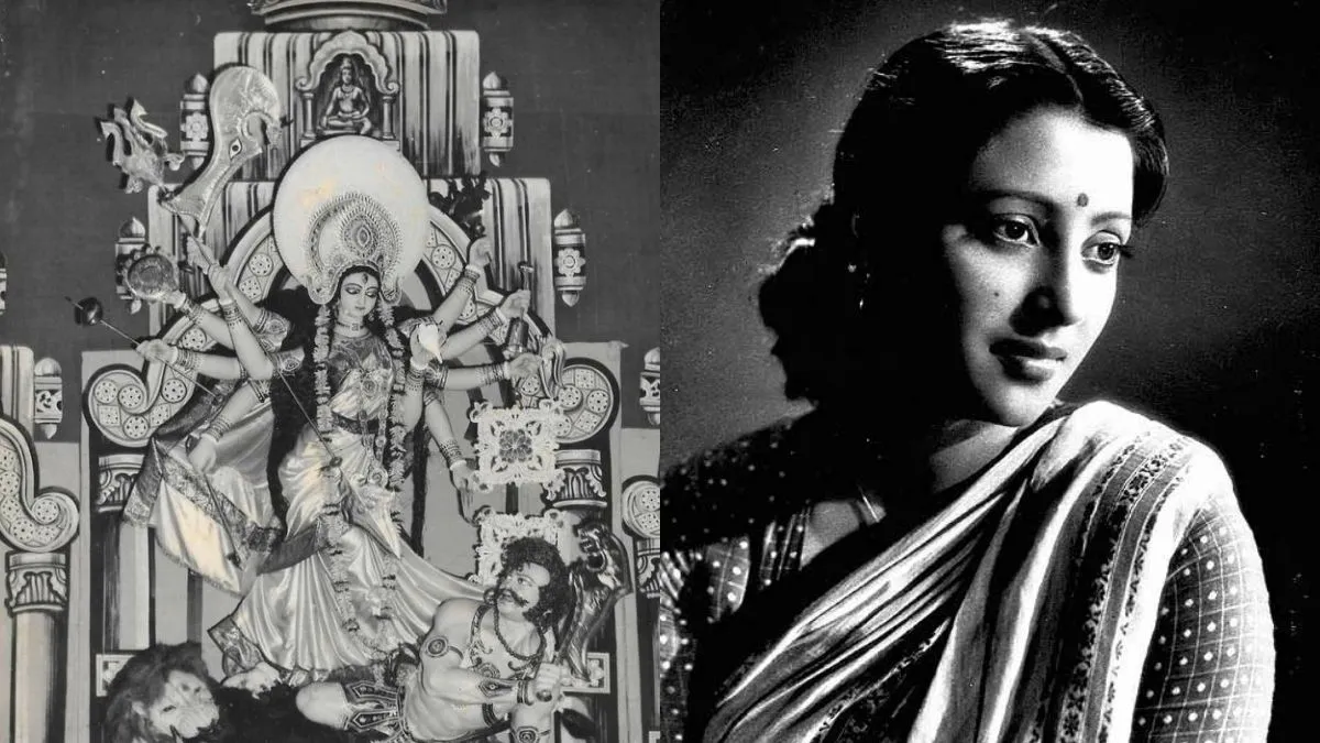 Suchitra Sen, Inspiration behind Maa Durga's idol