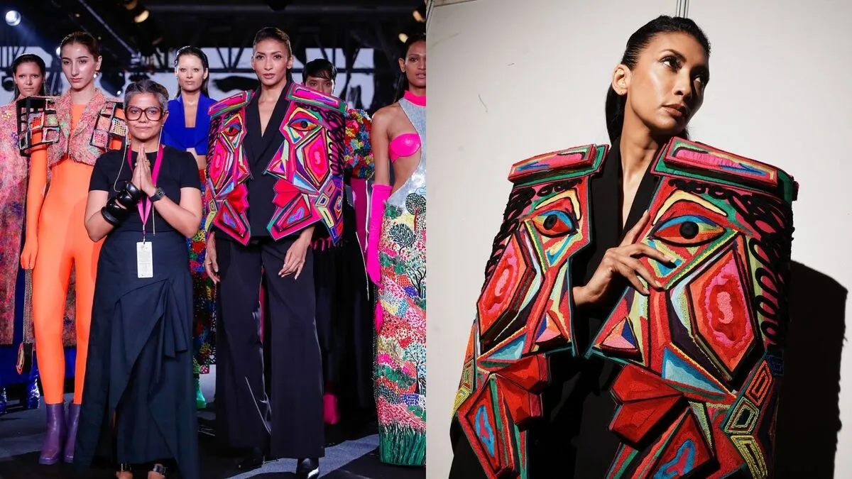 Laxmi Rana In Mini Sondhi At Lakmé Fashion Week 2026