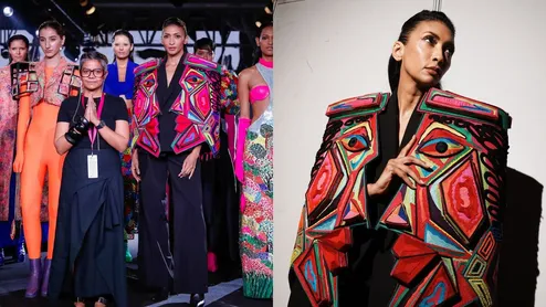 Laxmi Rana In Mini Sondhi At Lakmé Fashion Week 2026