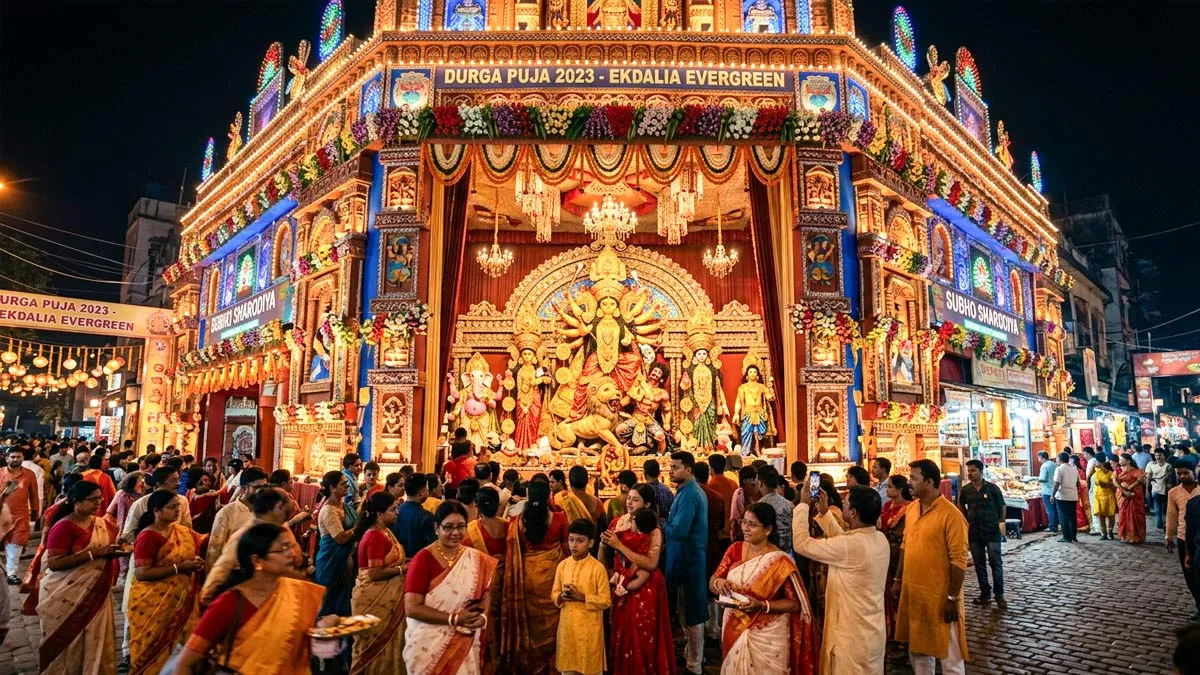 7 Best Durga Puja Pandals In Delhi-NCR: Locations, Highlights And Guide
