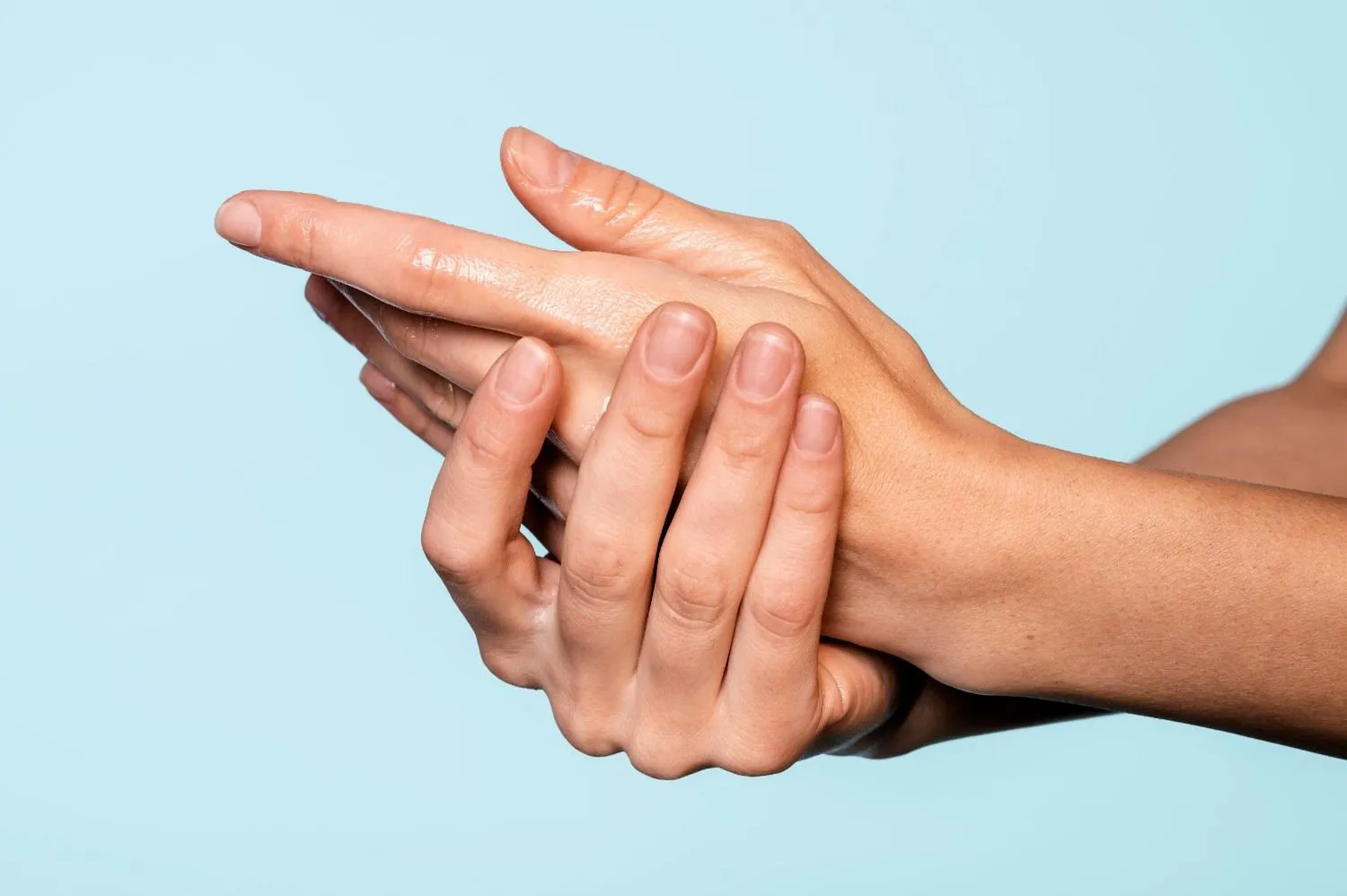 sweaty hands