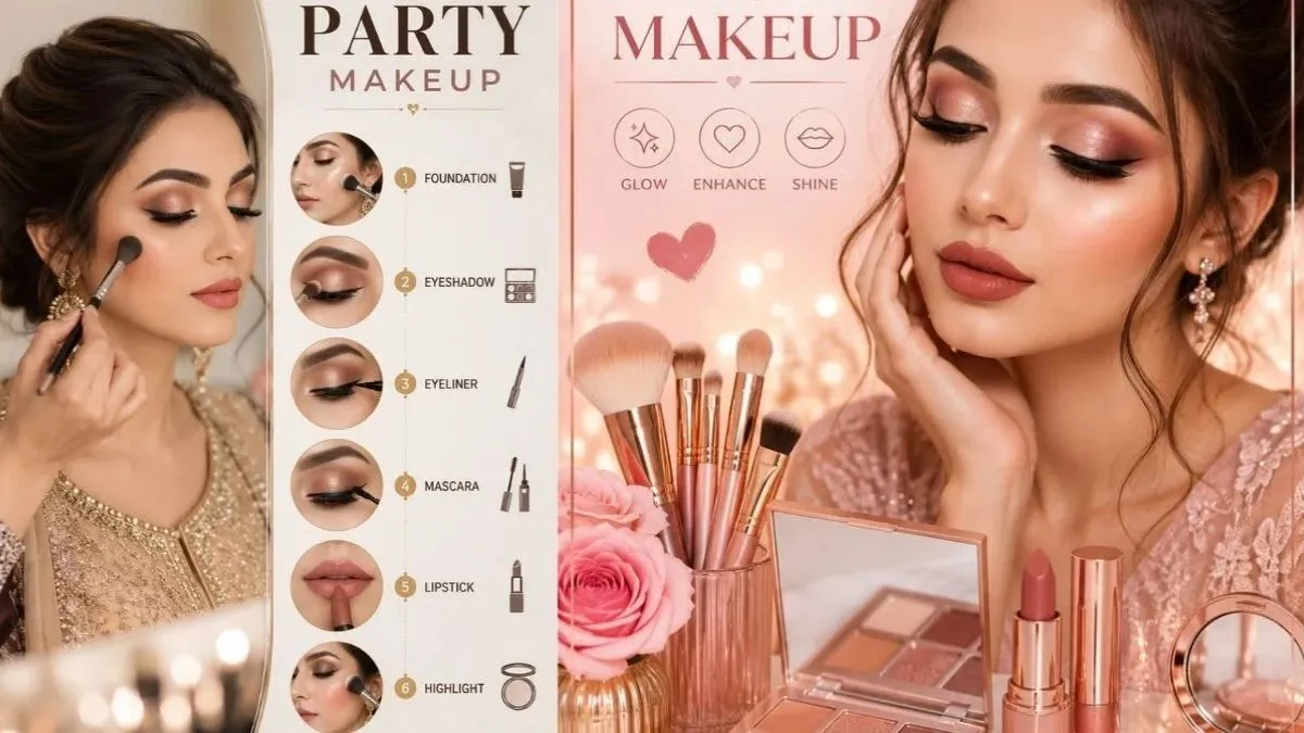 Step by step guide for festive makeup 2026