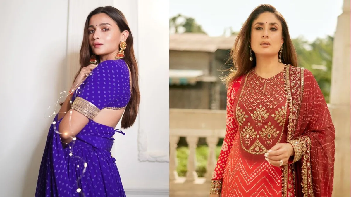 Bandhani print outfits