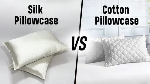 Silk Pillowcase Vs Cotton Pillowcase: Which One Should You Choose For Healthy Skin And Hair?