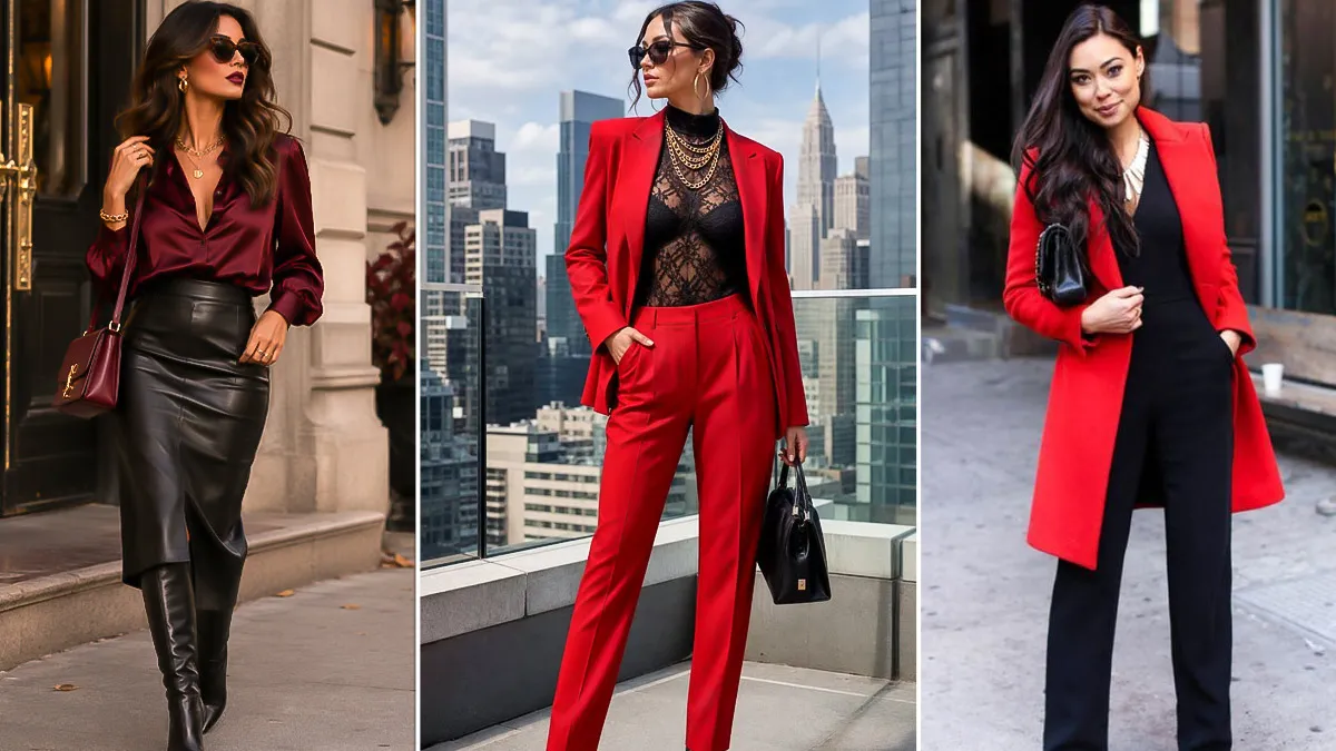 Halloween 2026: 5 Easy Ways To Style Red And Black Outfit Without Buying A Costume
