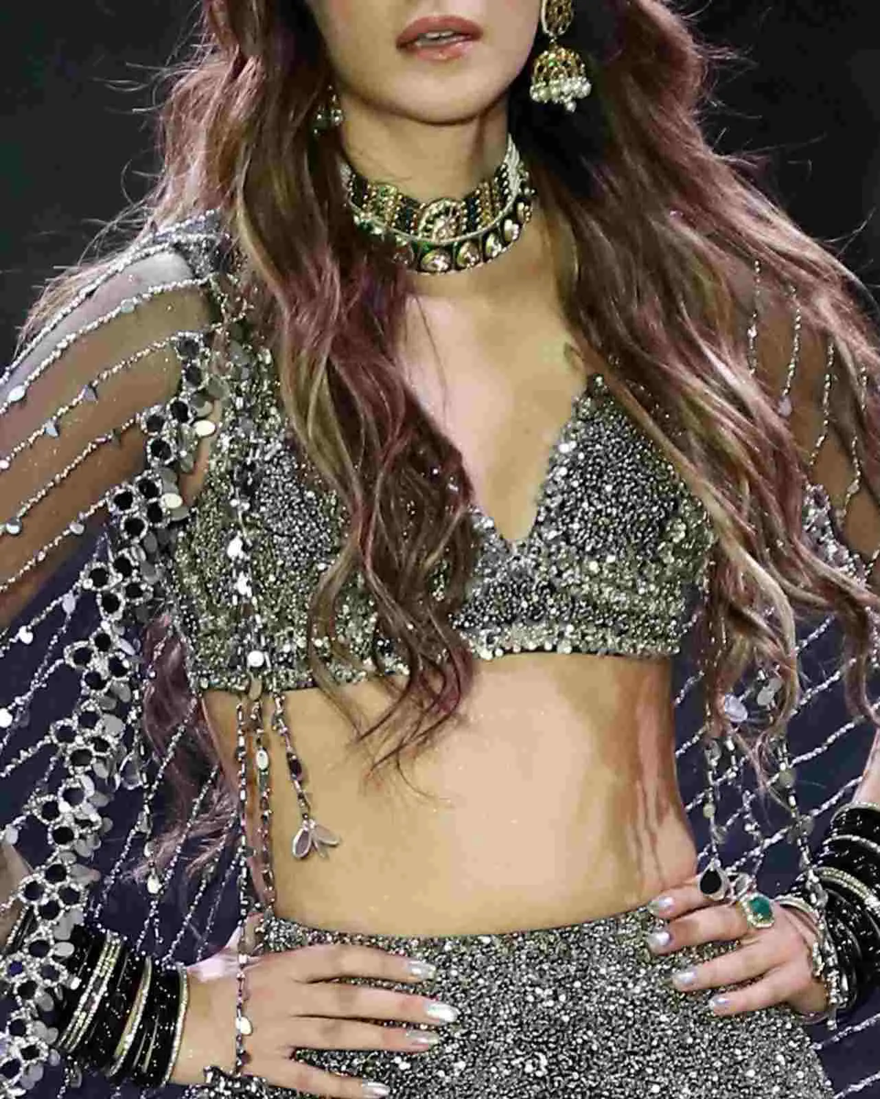Kriti Sanon Abhinav Mishra Lehenga