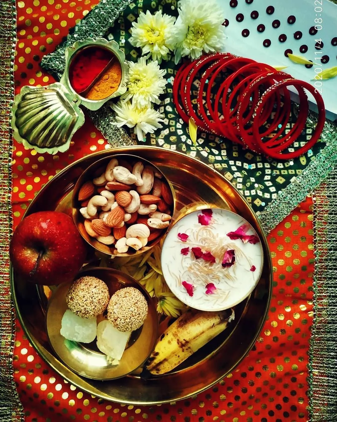 karwa chauth thali