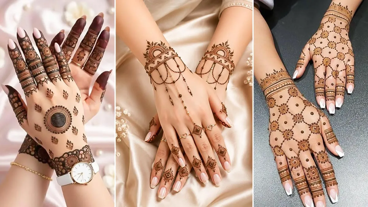 Karwa Chauth Mehndi 2026: Simple And Elegant Back Hand Henna Designs To Try