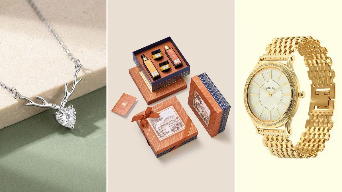 7 Best Karwa Chauth Gifts For Wife Under Rs 5000: Jewellery, Fragrance And More