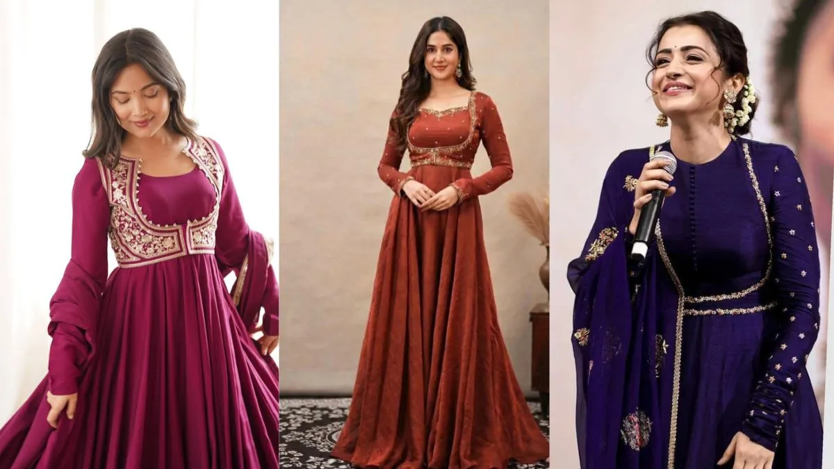 Jacket-Style Anarkali _ Source_ Pinterest