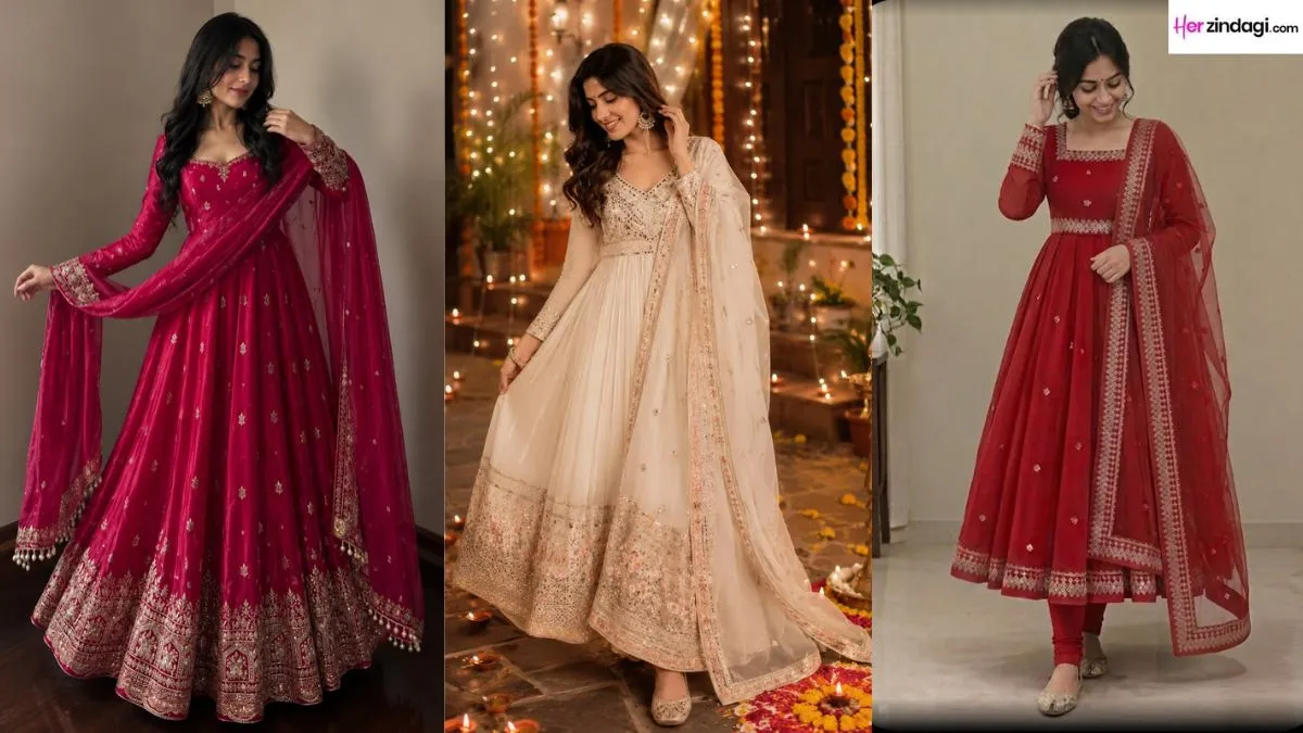 Anarkali Suit Designs For Diwali 2026