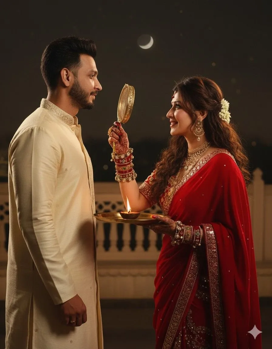 karwa chauth captions