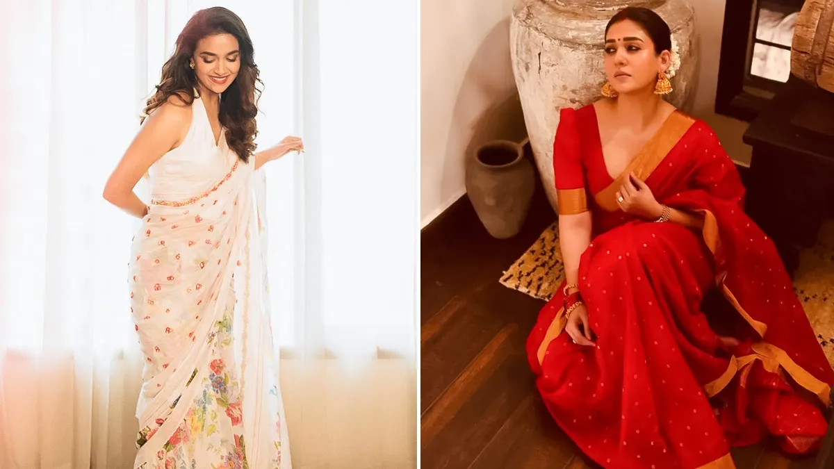 From Nayanthara To Samantha: Best South Indian Actress Saree Styles To Try For Karwa Chauth