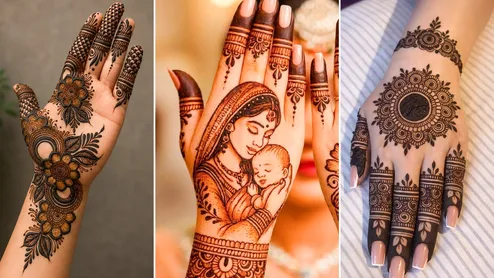 Ahoi Ashtami Mehndi Designs 2026: 5 Simple And Beautiful Full Hand Ideas
