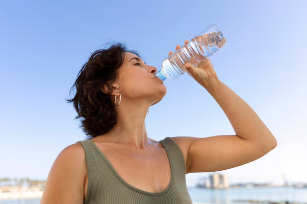 why does we feel full while drinking water