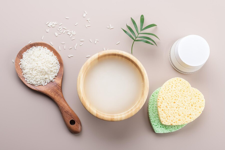 Rice for skin care
