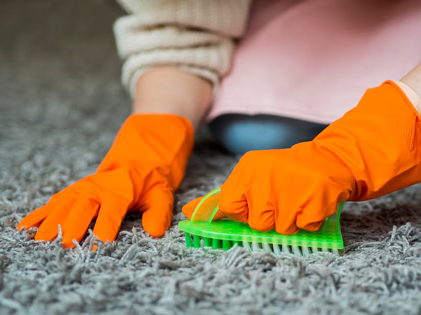 how to clean carpet daily