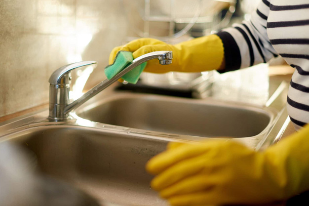Marble sink cleaning hacks