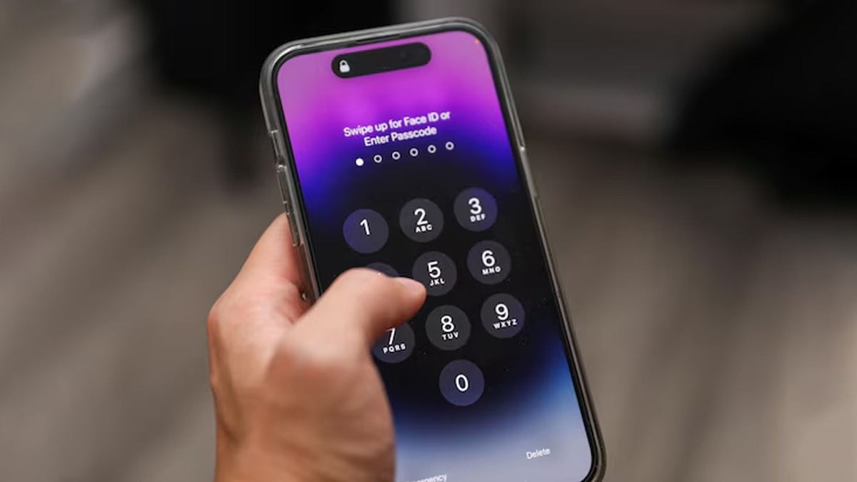 password setting in phone