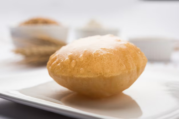 make poori in tawa or griddle