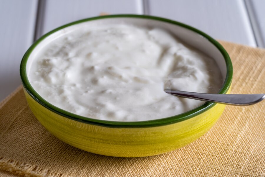curd with salt