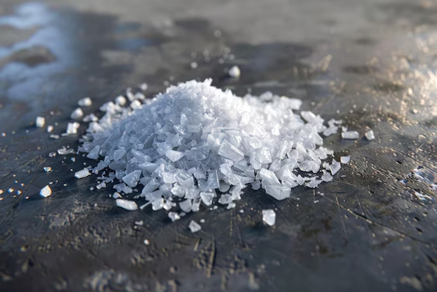 caustic soda to clean kitchen towel