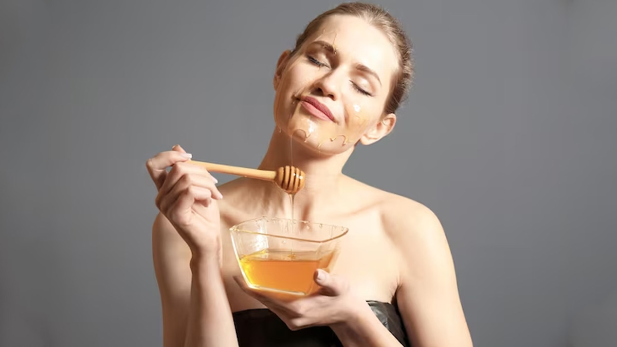 glowing skin remedy with honey
