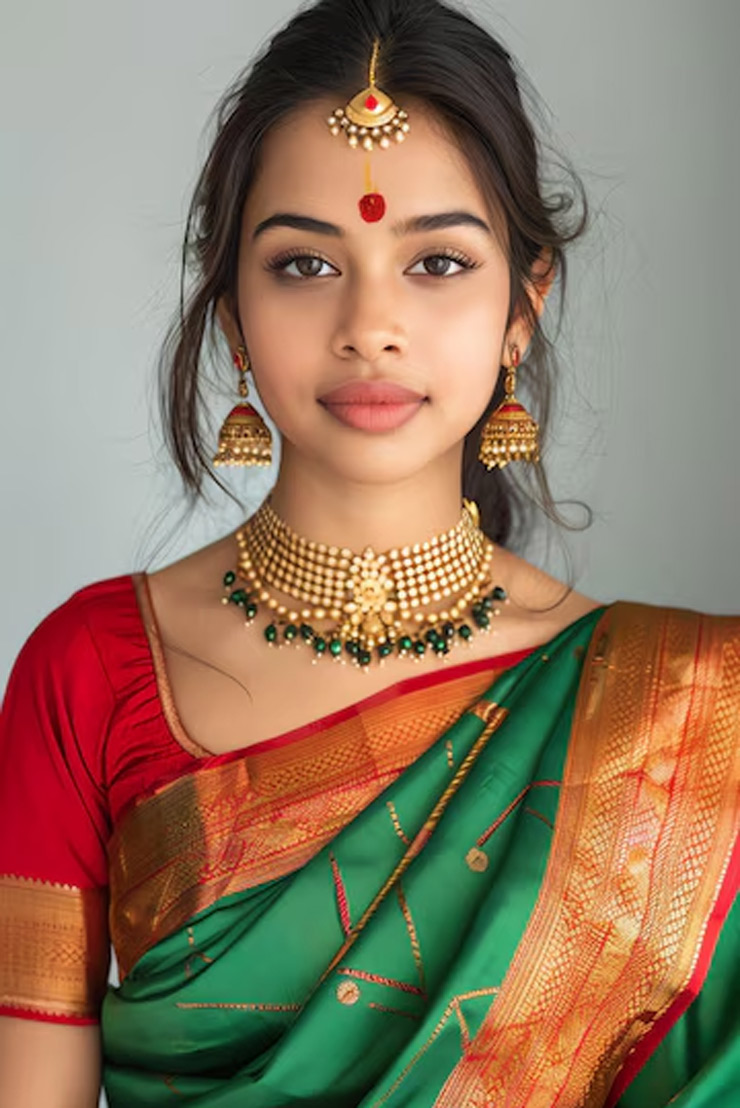 green colour clothes