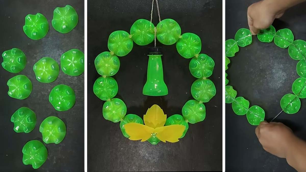 easy tips to use cold drink bottle for home decoration1