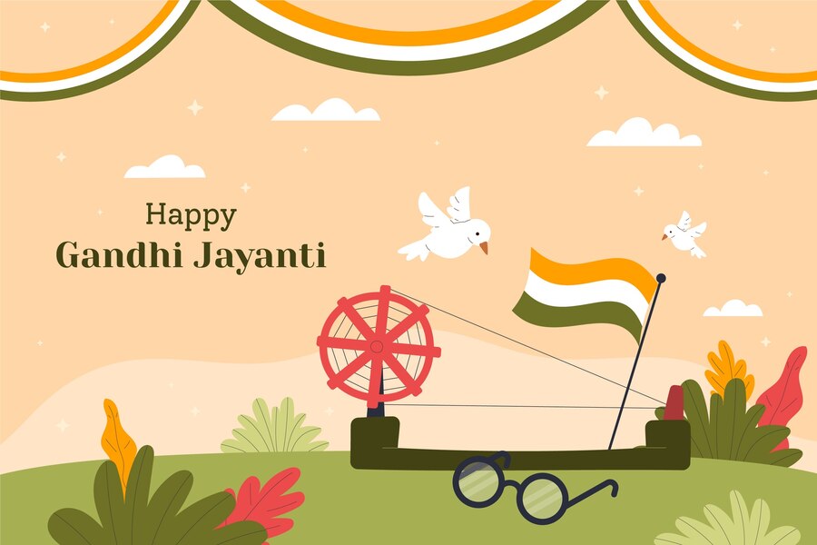 gandhi jayanti bhashan