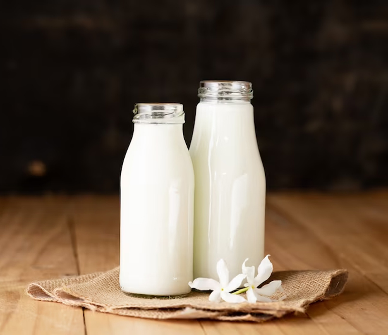 raw milk for glowing skin