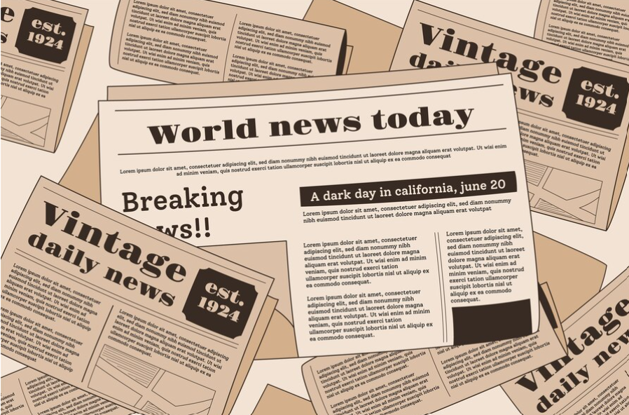 news paper colour related facts