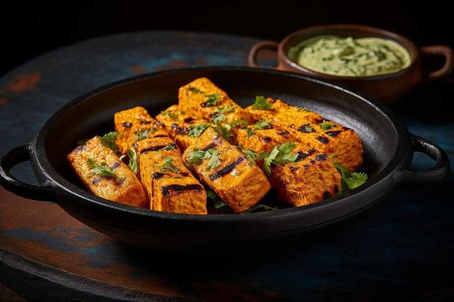Mango paneer tikka recipe