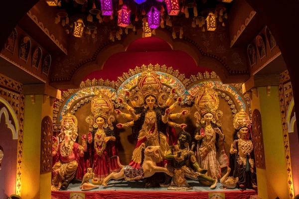 navratri 2024 top 3 famous durga puja pandals in delhi