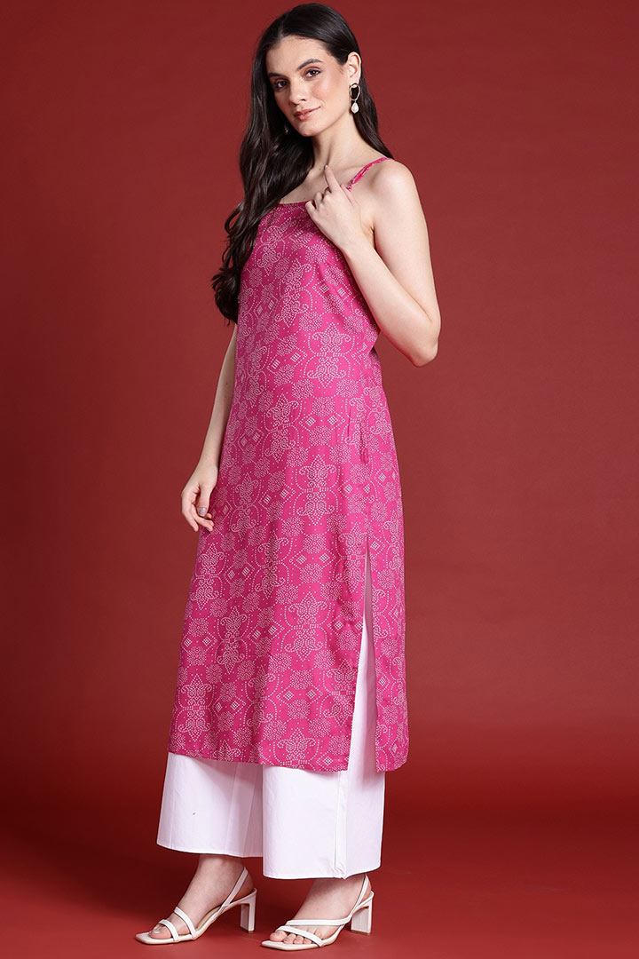 Geometric  Print Kurta