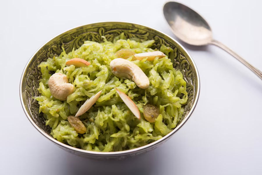 lauki dry fruit halwa