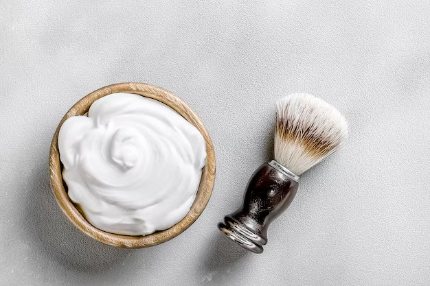 shaving cream to remove stains