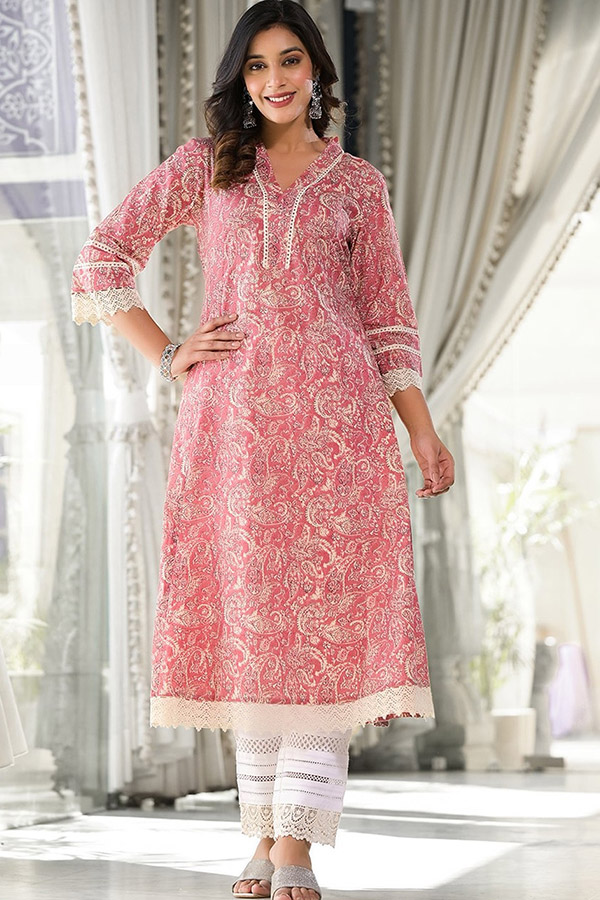 a line kurti