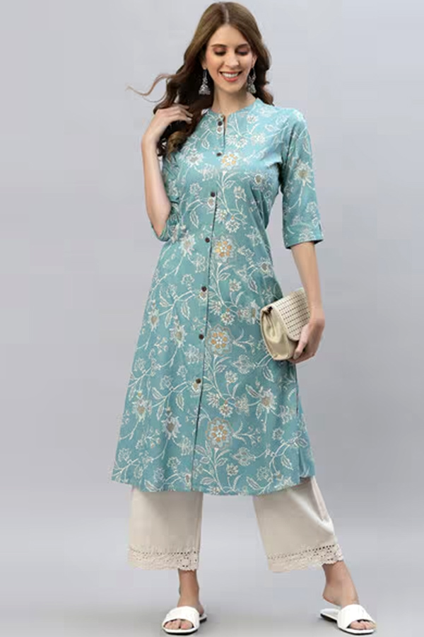 midi kurti designs