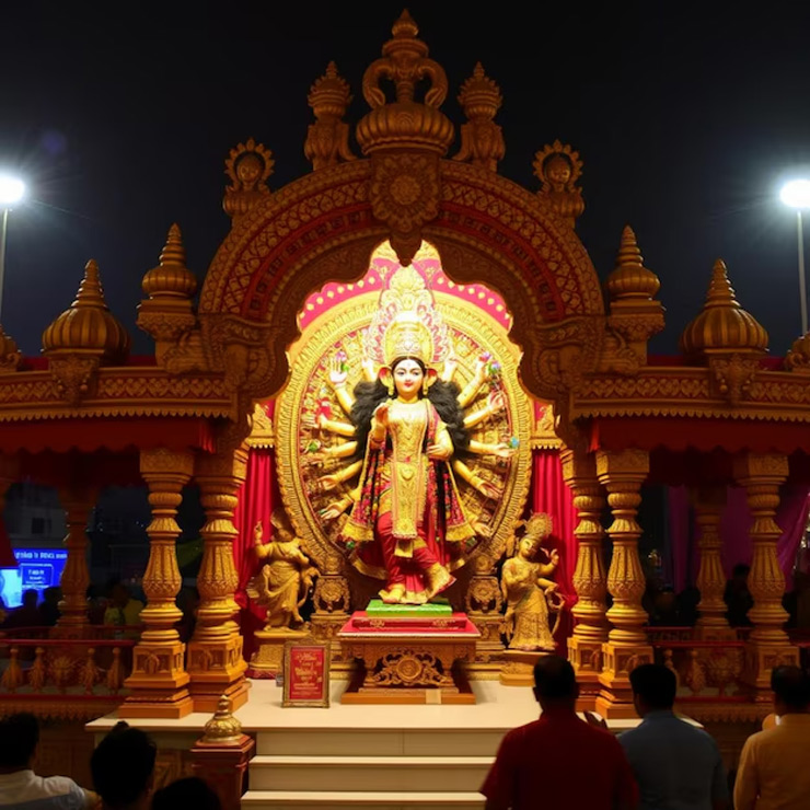 ow is Navratri celebrated in West Bengal