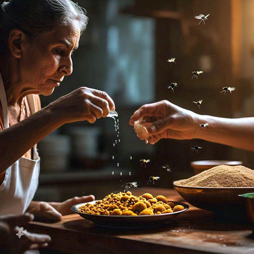 What keeps ants away from food