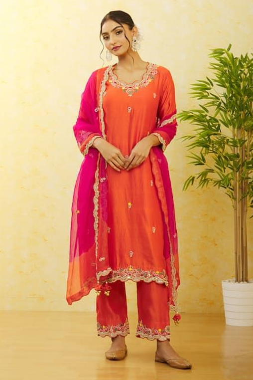 Kurti ke latest designs for durga puja